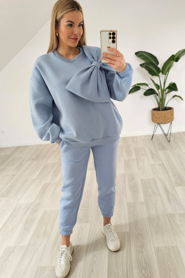 Komplet dresowy BOW baby blue