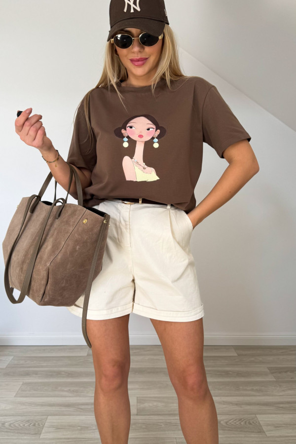 T shirt GIRL czekolada 3