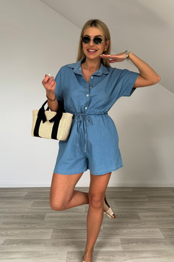 Kombinezon DENIM LIGHT jasny jeans 3