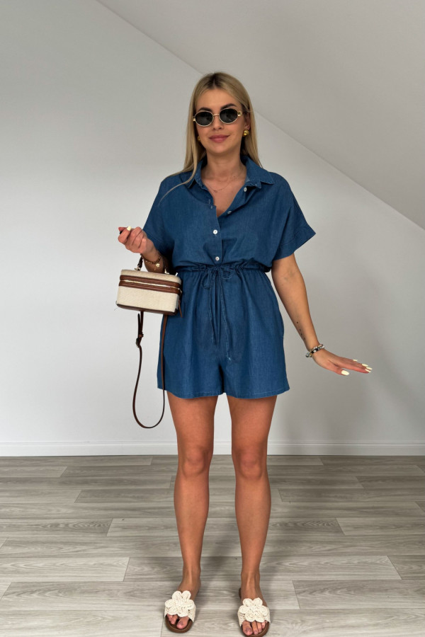 Kombinezon DENIM LIGHT ciemny jeans 1