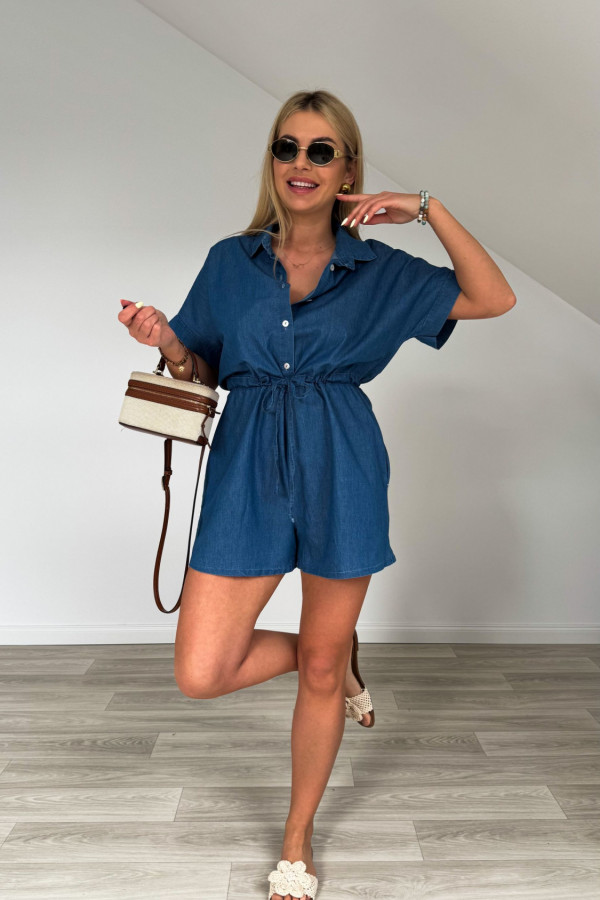 Kombinezon DENIM LIGHT ciemny jeans 3