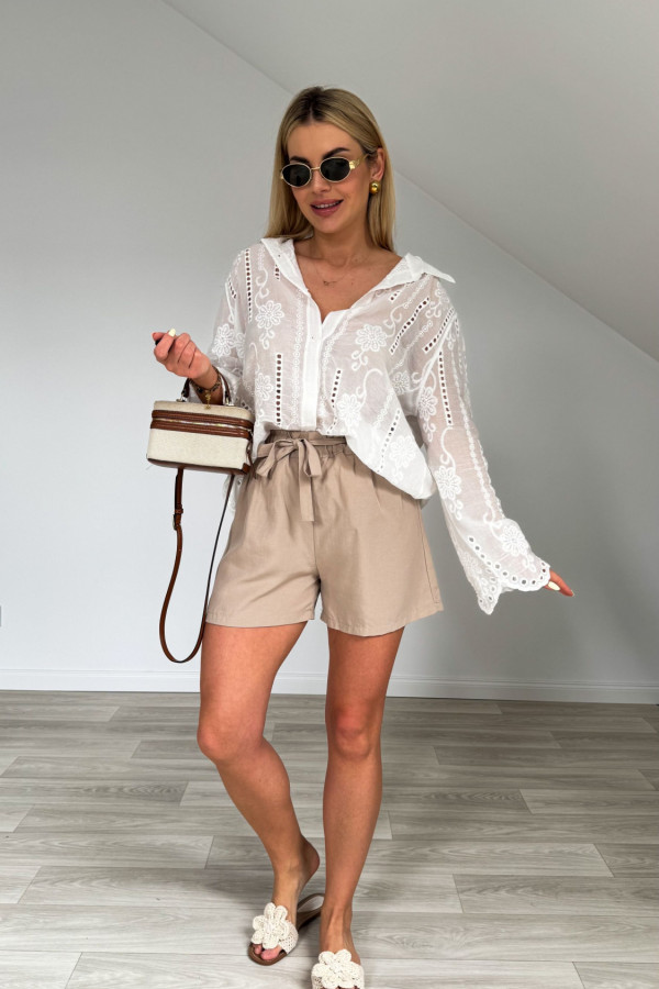 Koszula w hafty boho NADIA BIAŁA 8