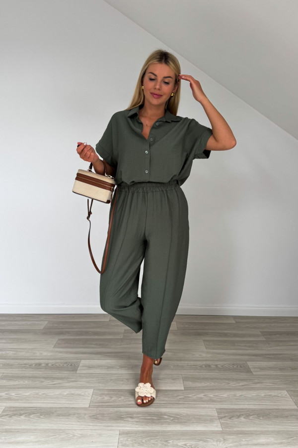 Komplet wiskozowy MERYL II khaki 4