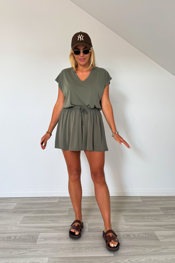 Komplet o luźnym kroju PATTY II KHAKI 4
