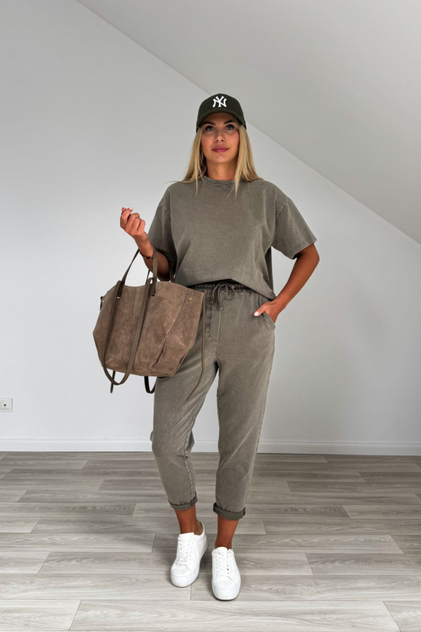 Komplet dresowy DIEGO II khaki 1