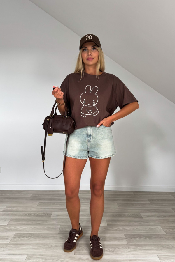 T shirt BUNNY czekolada 1
