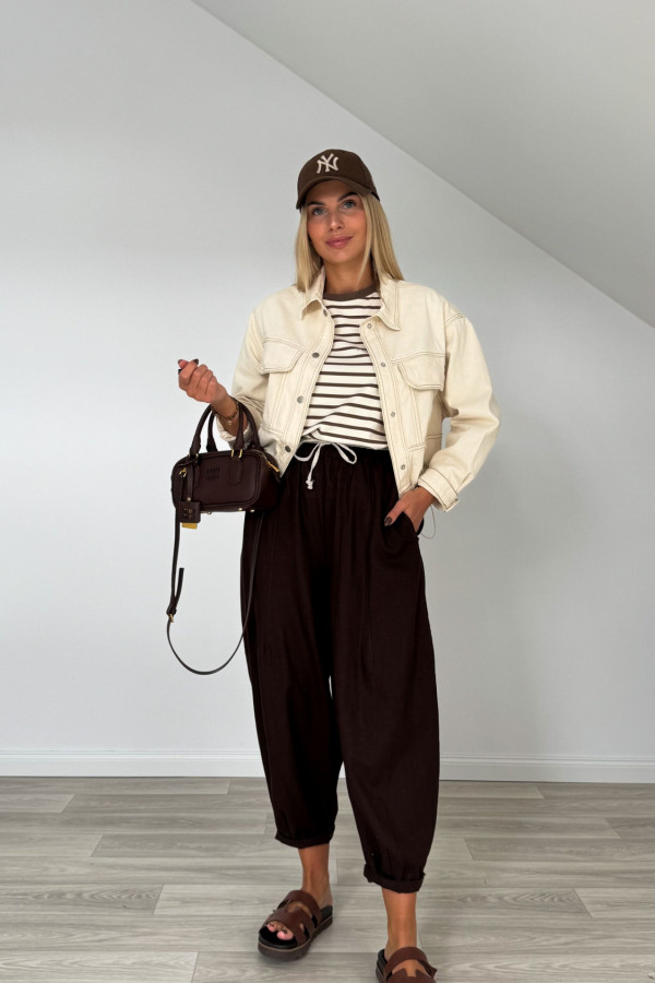Kurtka bawełniana JEANS CREAM 4