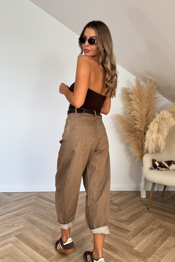 Spodnie CAMEL JEANS balloon 3