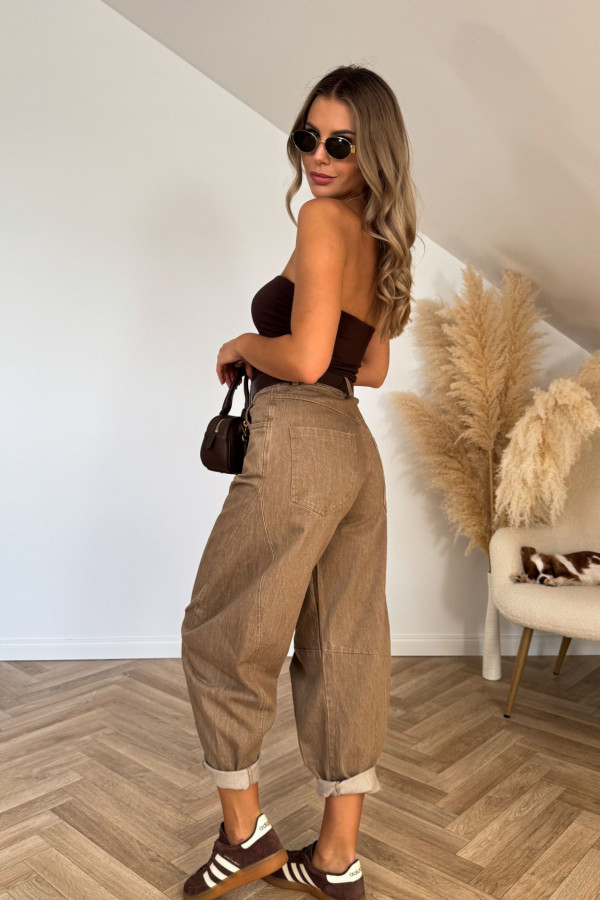 Spodnie CAMEL JEANS balloon 5