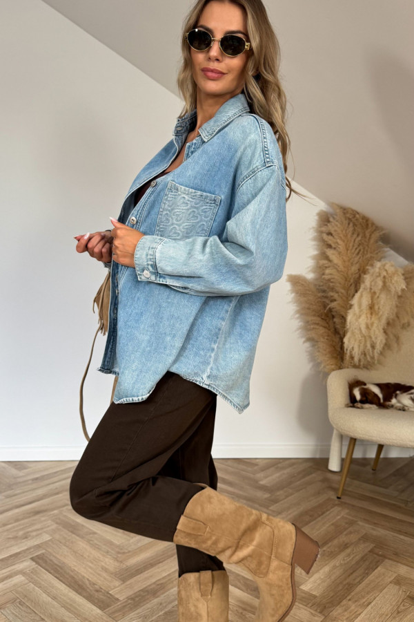 KURTKA/KOSZULA jeansowa DENIM DAYS 4