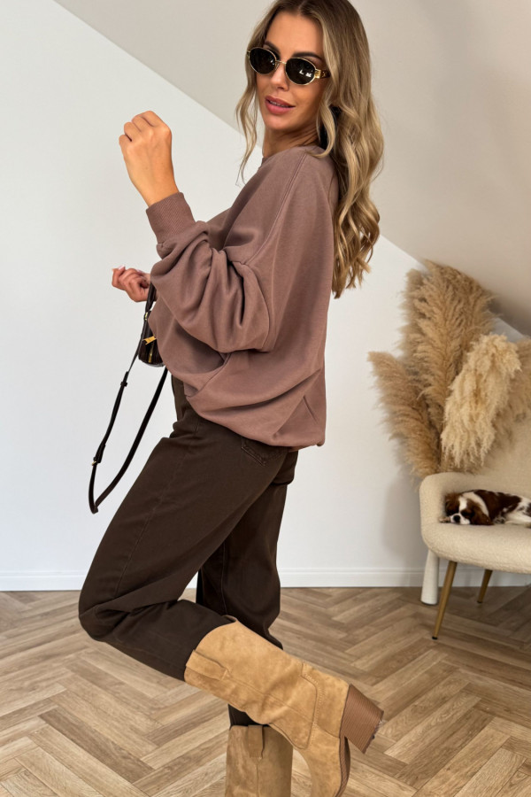 Bluza KAMA mokka 3