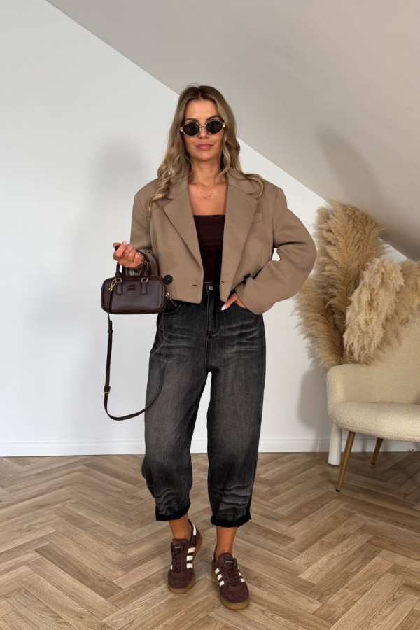Spodnie BALLOON FIT sprany denim 1283 1