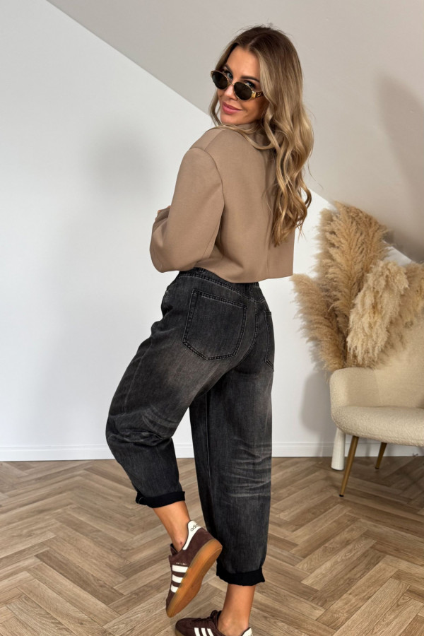 Spodnie BALLOON FIT sprany denim 1283 2