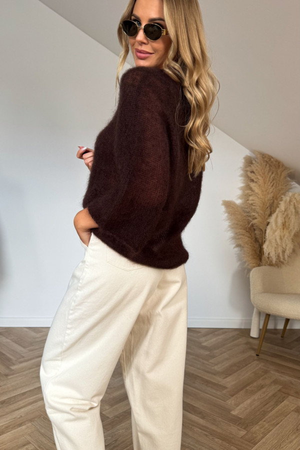 Sweter KID MOHER czekolada 4
