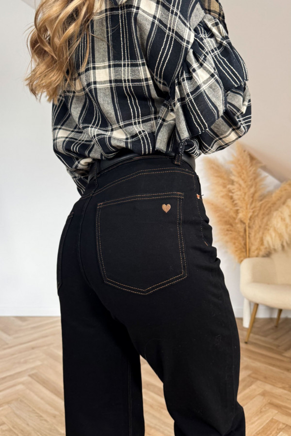 Spodnie czarne KATE 4