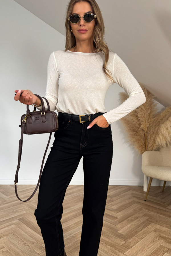 Bluzka BASIC CASHMERE śmietanka 1