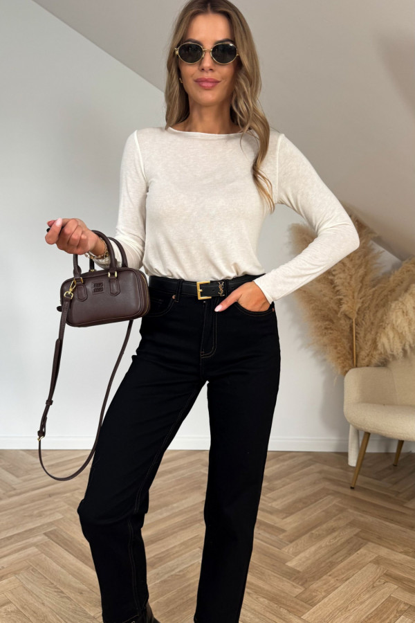Bluzka BASIC CASHMERE śmietanka 2