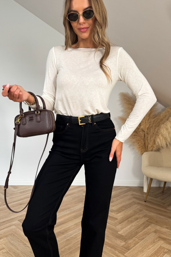 Bluzka BASIC CASHMERE śmietanka 3