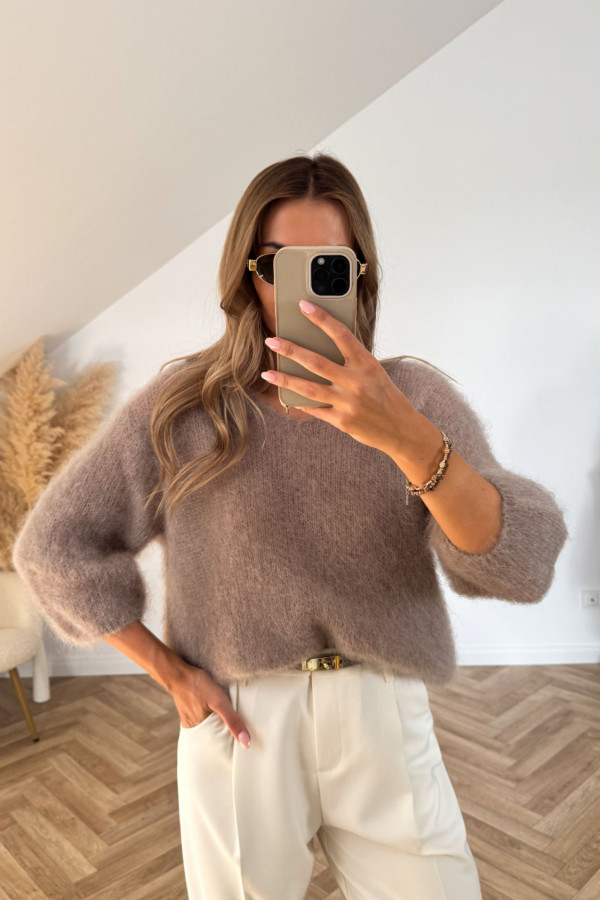 Sweter KID MOHER LUCIA beż 1