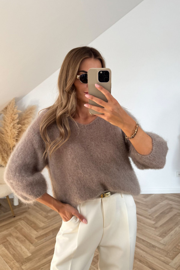 Sweter KID MOHER LUCIA beż 2
