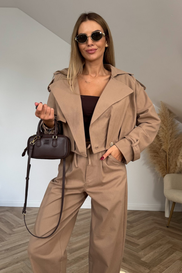 Kurtka JEANS PREMIUM SEMPRE beżowa 6