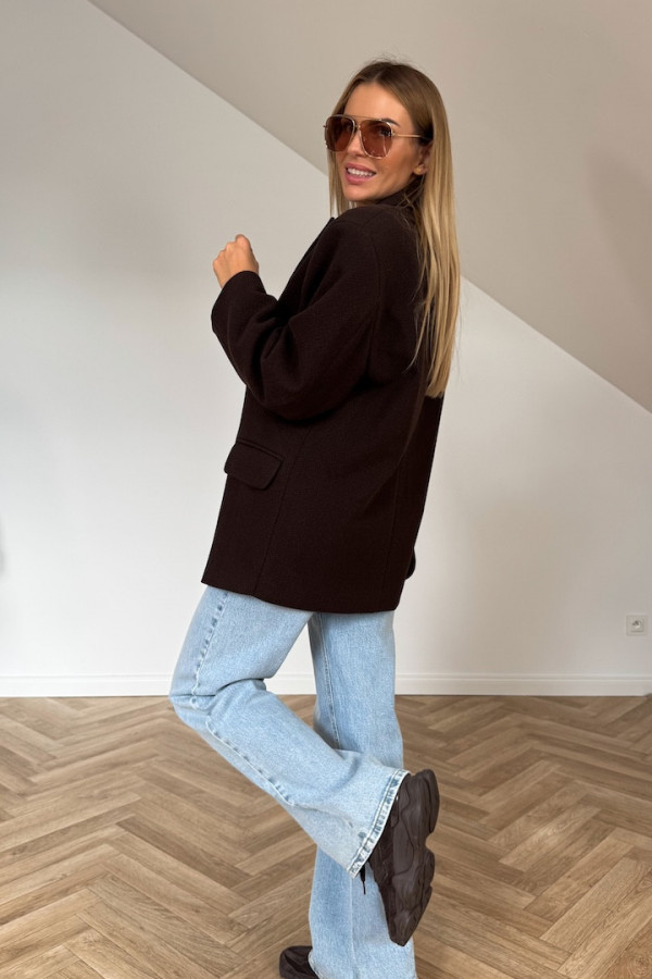 Marynarka z grubszej tkaniny LIROY 4