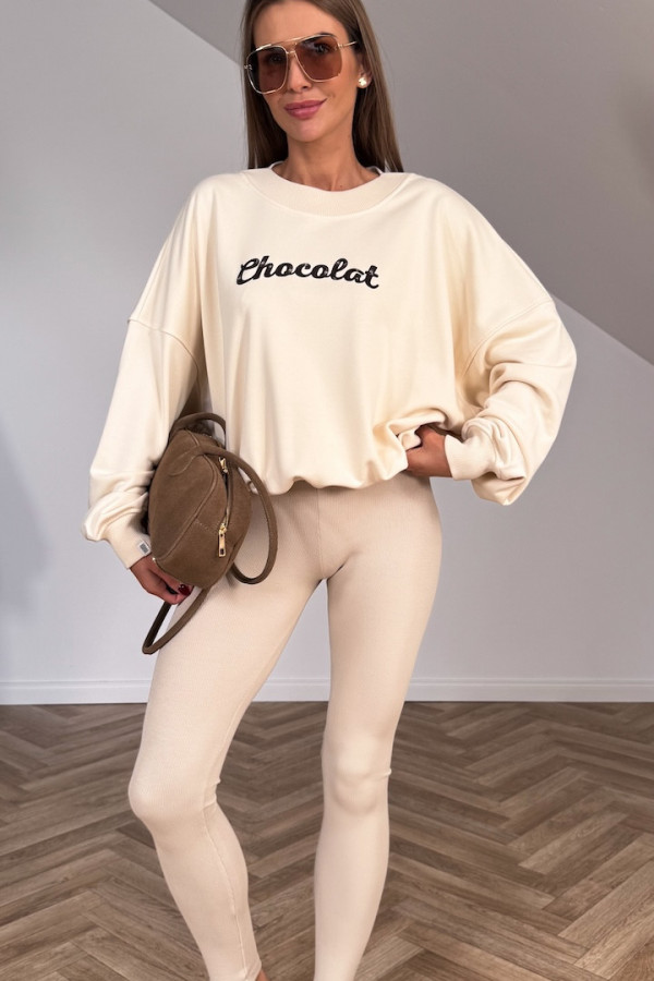 Bluza kremowa CHOCOLATE