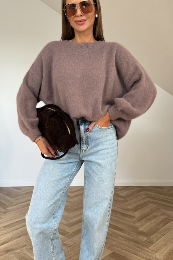 Sweter ANGORA mokka