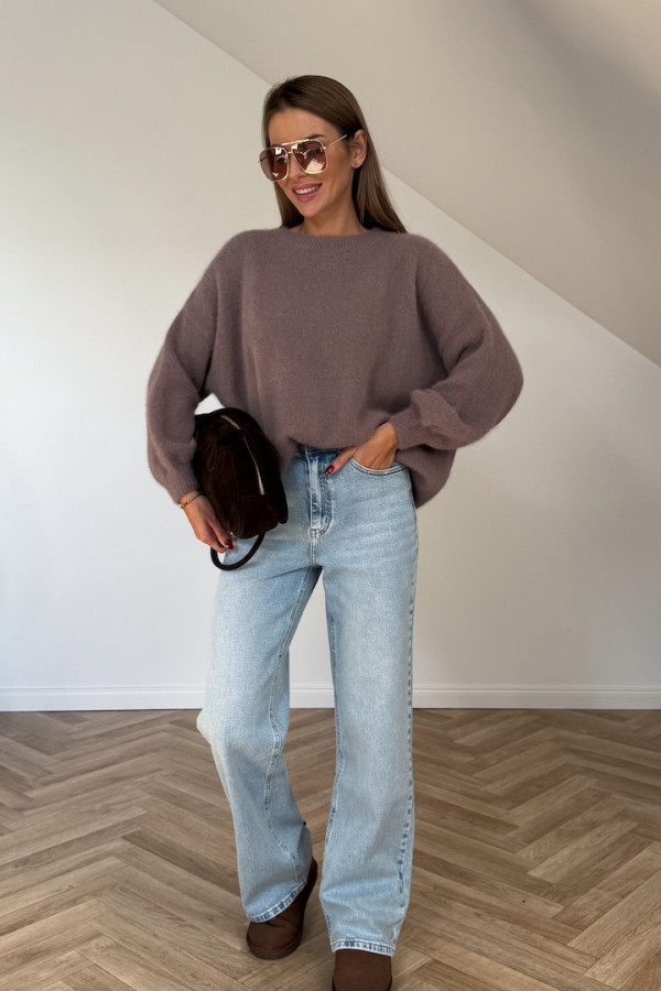 Sweter ANGORA mokka 3