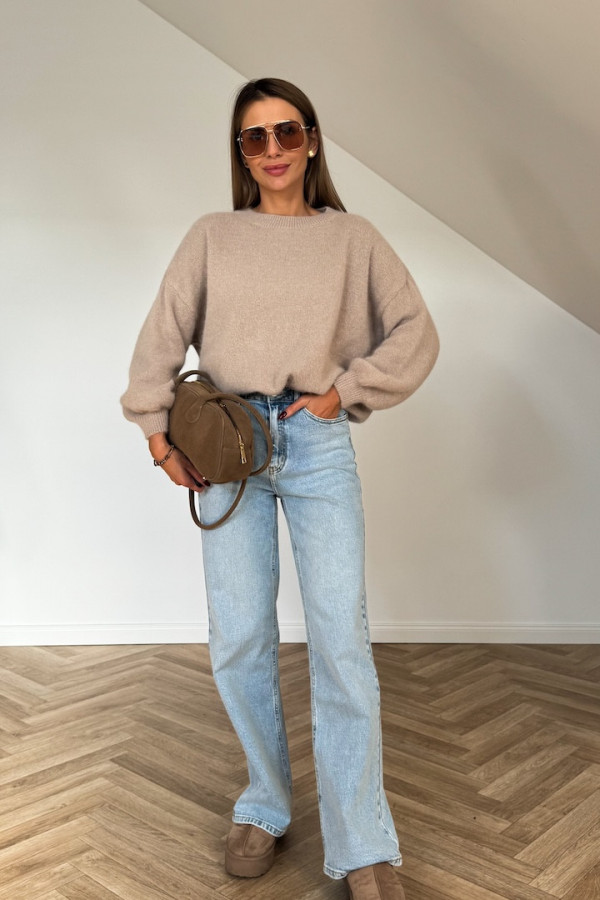 Sweter ANGORA beż 3