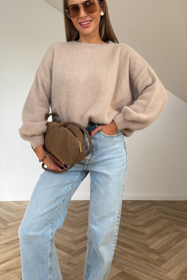 Sweter ANGORA beż 5