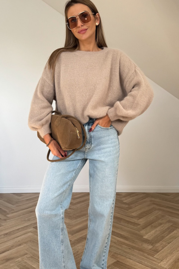 Sweter ANGORA beż 6