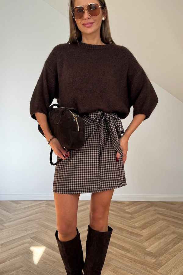 Sweter KID MOHER czekolada 5