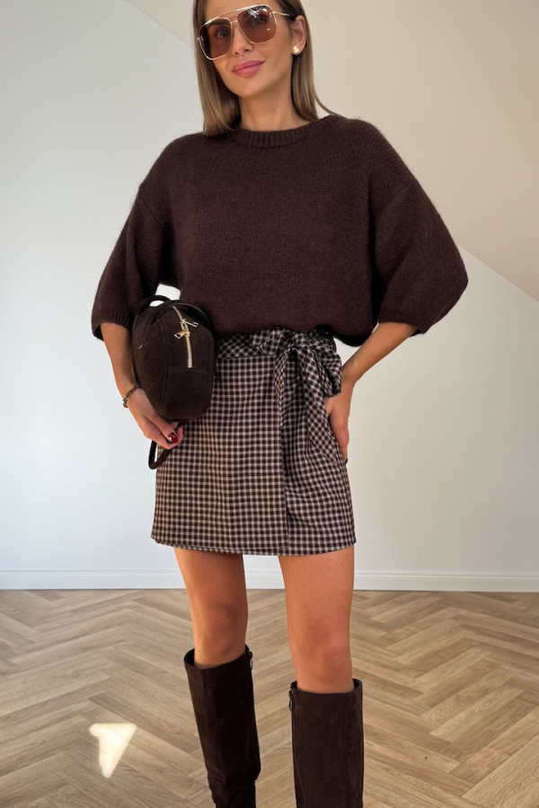 Sweter KID MOHER czekolada 7