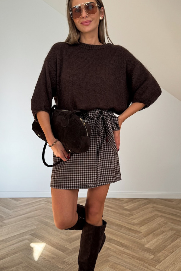 Sweter KID MOHER czekolada 8