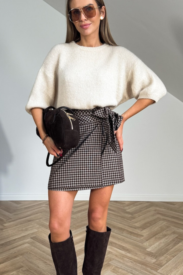 Sweter KID MOHER kremowy