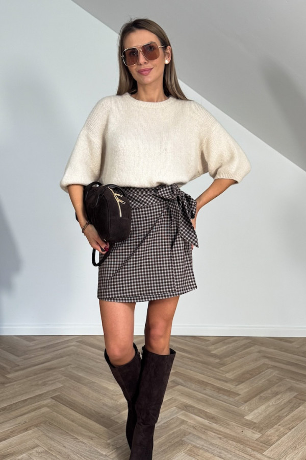 Sweter KID MOHER kremowy 2